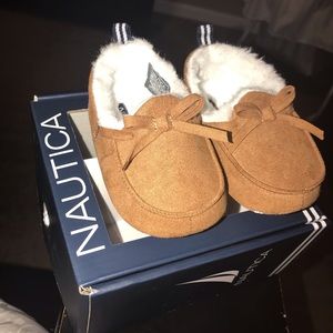 Baby girl slip on Mocs
